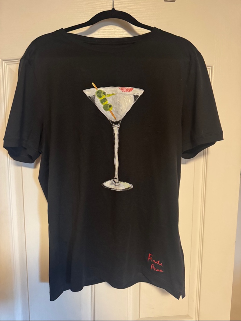 Black Martini Graphic Men’s Shirt